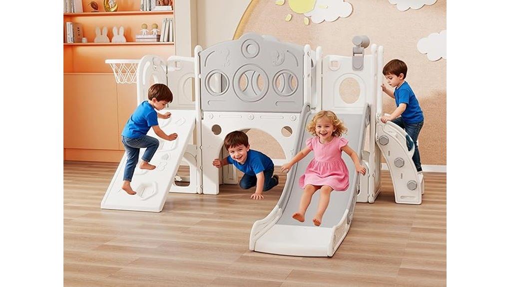 versatile compact outdoor toddler playset