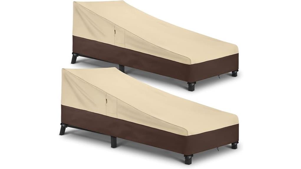 waterproof outdoor lounge chair covers