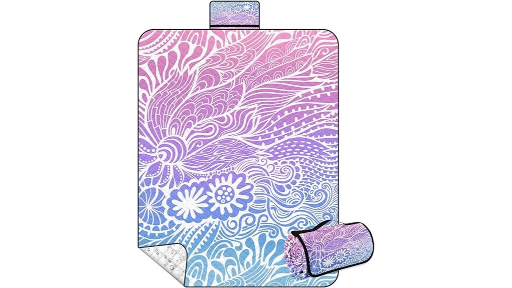 waterproof portable picnic blanket