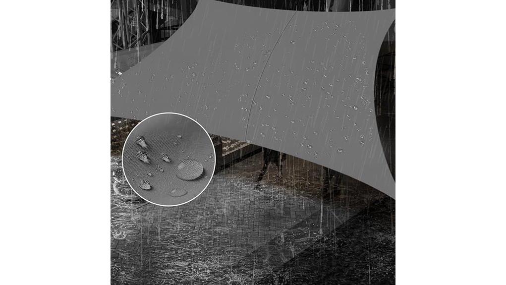 waterproof sun shade sail