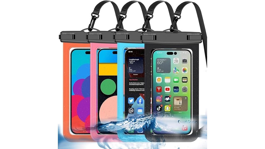 waterproof universal phone pouch