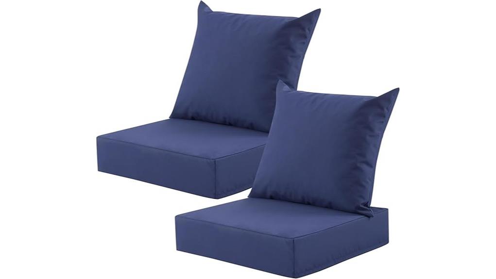 weatherproof tufted patio cushions
