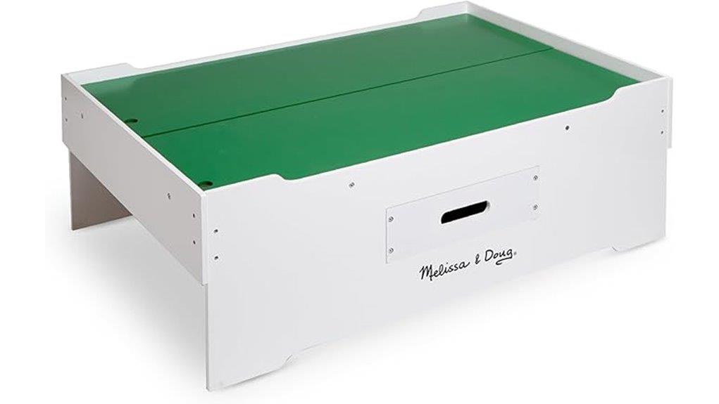 wooden multi activity playtable