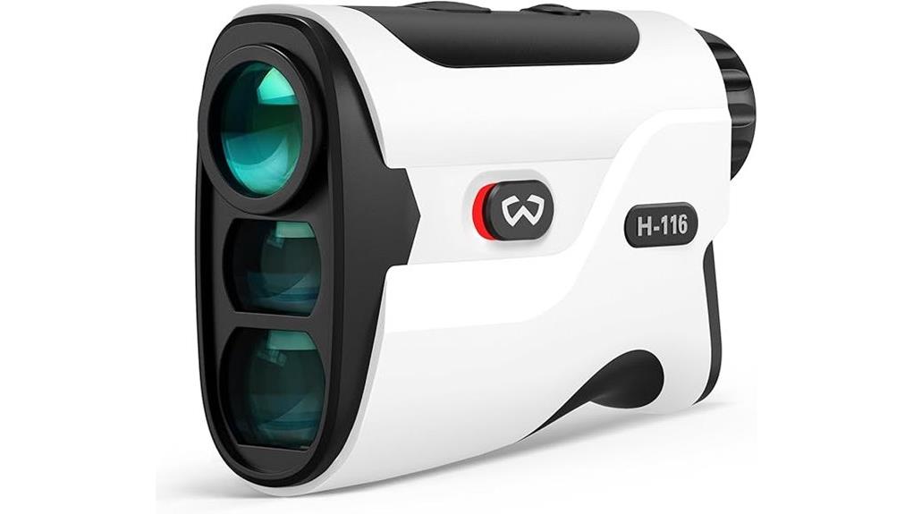 wosports slope enabled golf rangefinder