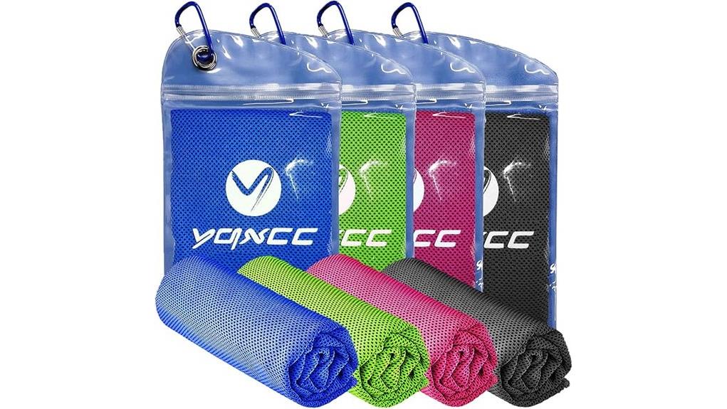 yqxcc four pack cooling towels