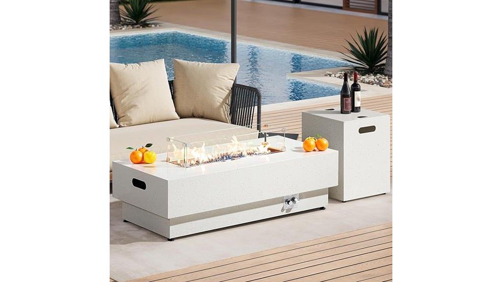 50 inch propane fire pit