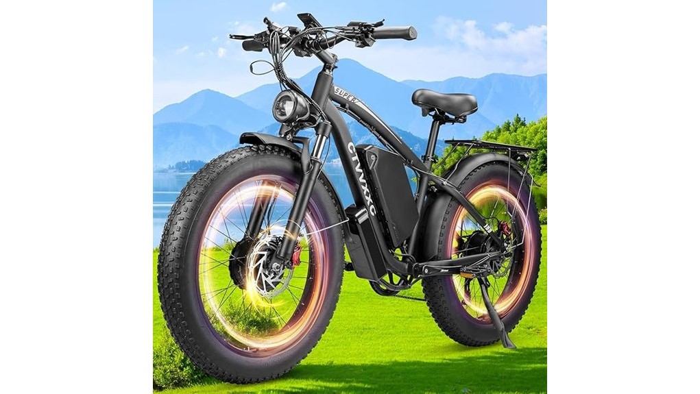 6000w dual motor ebike