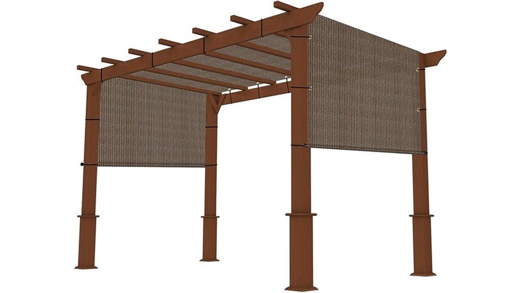 8x12 pergola canopy replacement