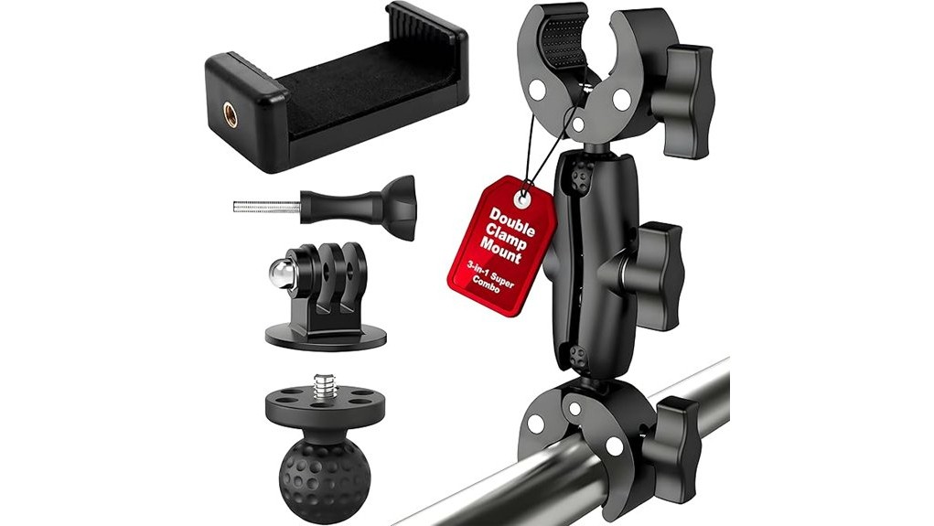 adjustable clamp with canopy
