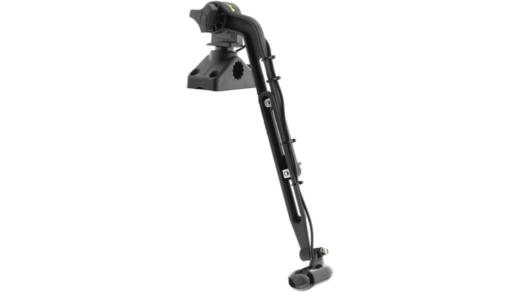 adjustable kayak transducer arm