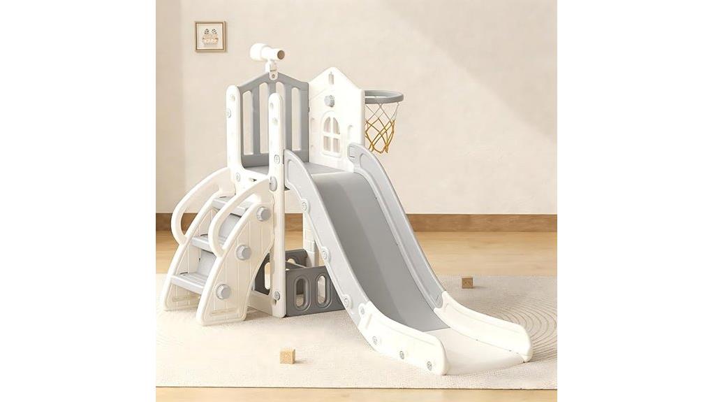 adjustable multi feature toddler slide