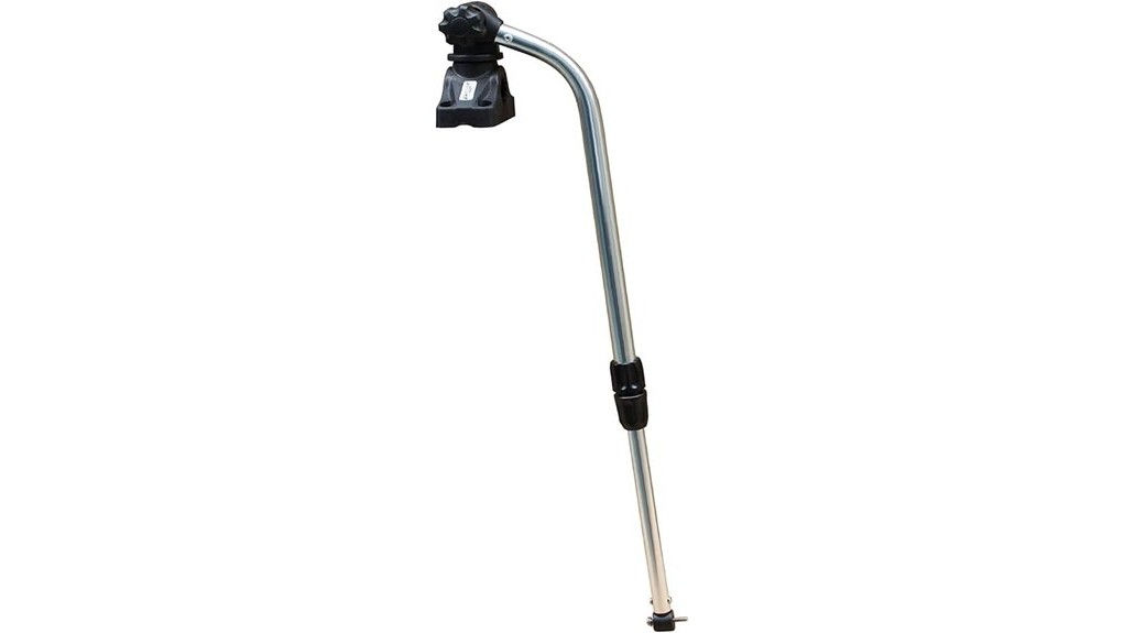 adjustable shock absorbing microphone arm