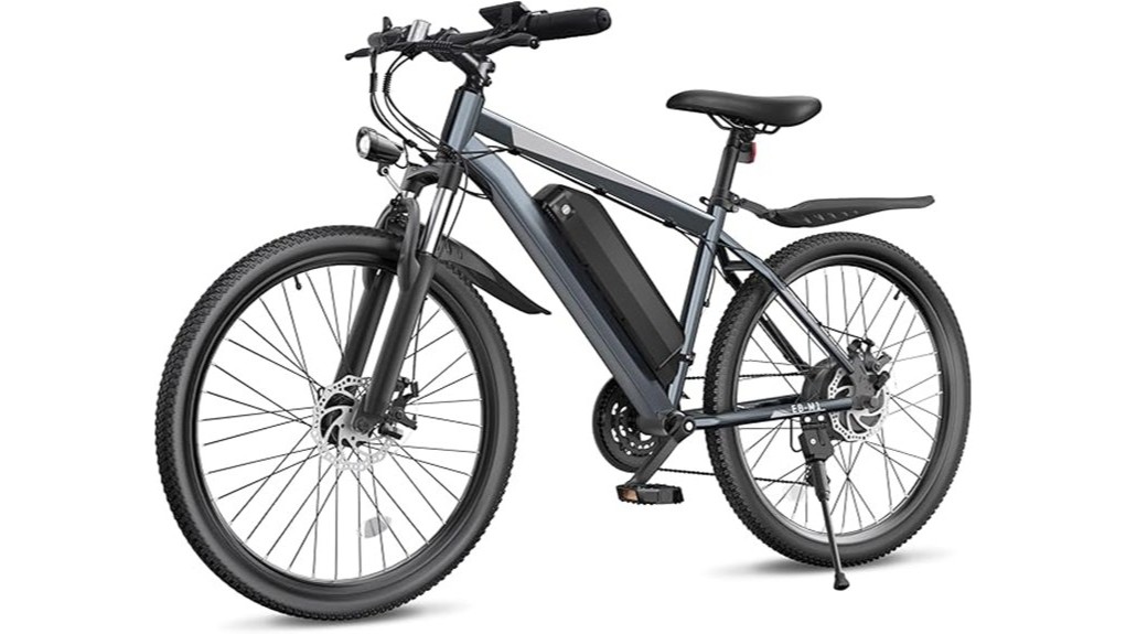 adult electric commuter mountain bike