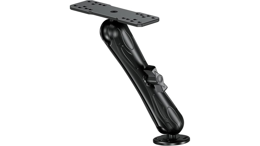 aluminum alloy fishfinder mount