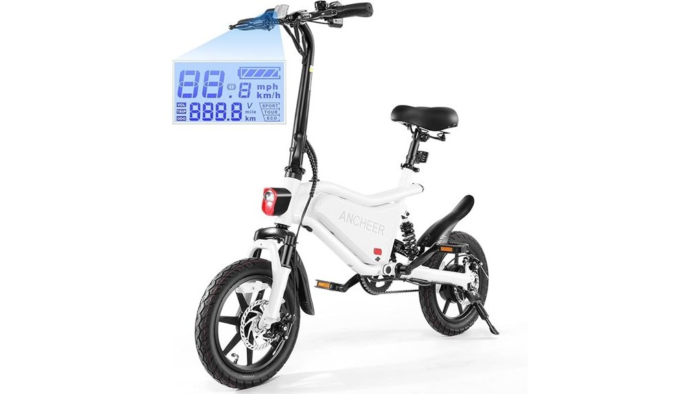 ancheer folding electric bike