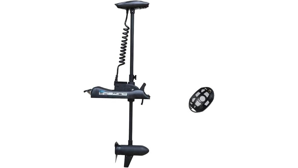 aquos haswing caymanb bow mount electric