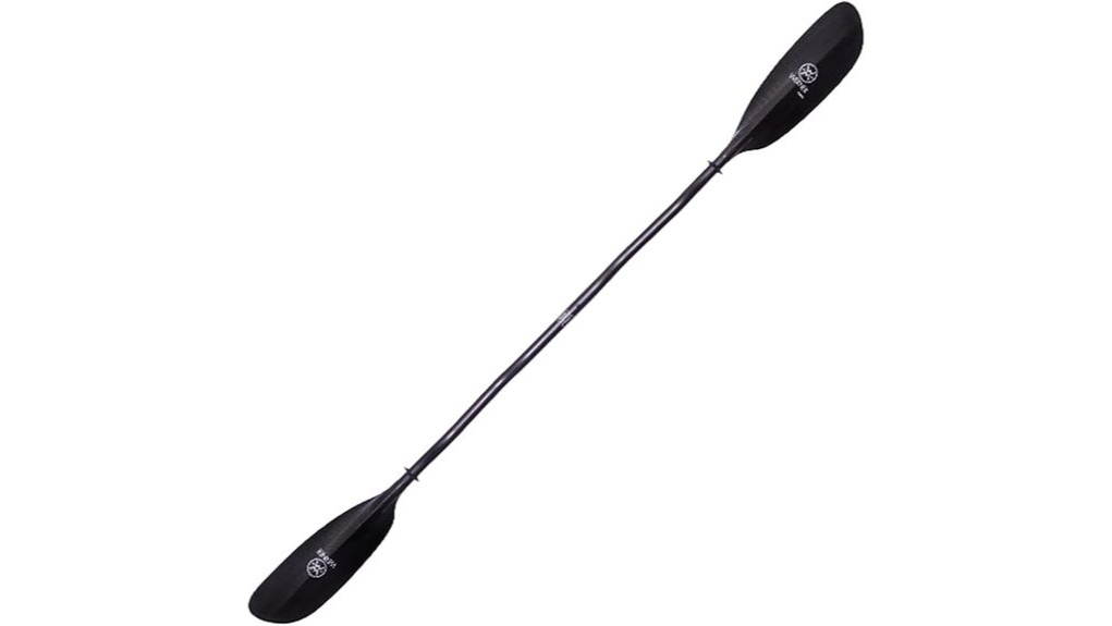 bent shaft two piece kayak paddle
