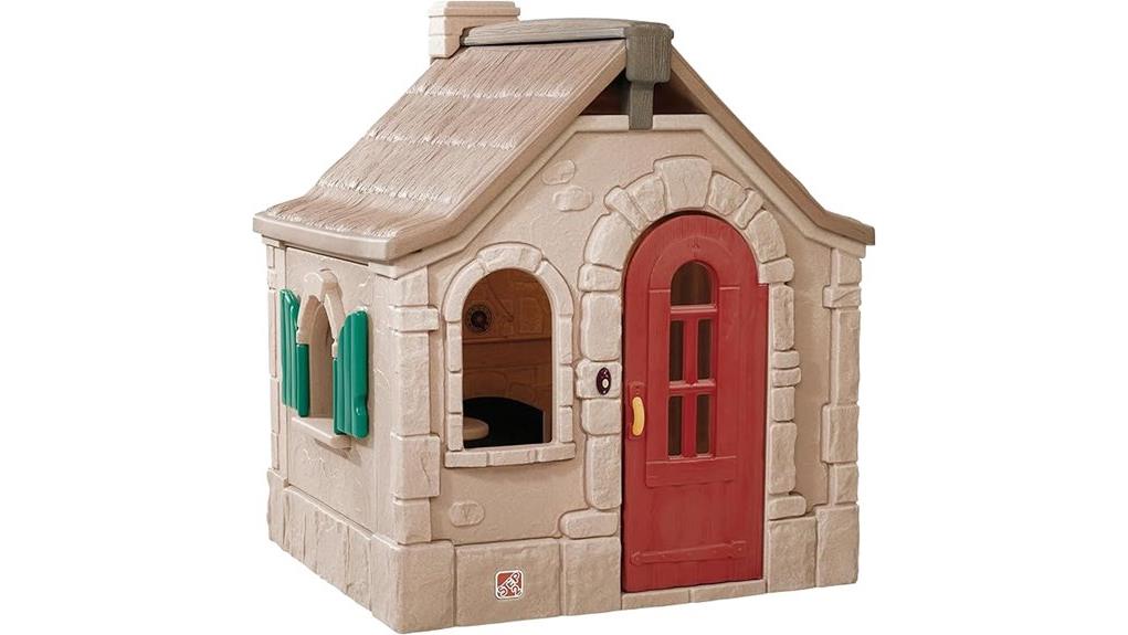bright whimsical toddler activity cottage