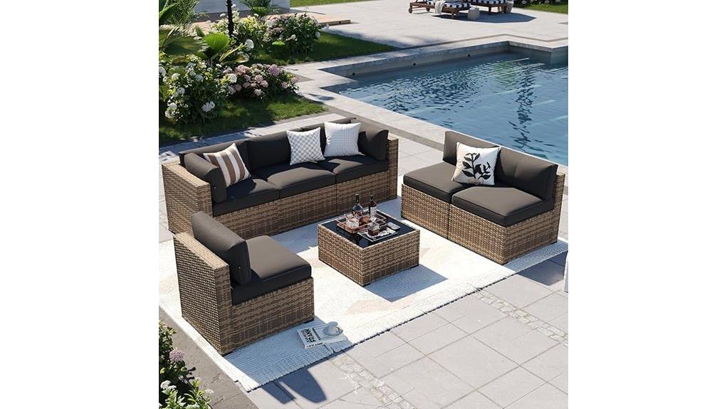 budget 7 piece patio set budget 7 piece patio set