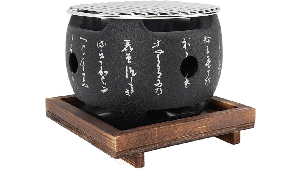 casual tabletop japanese charcoal grill casual tabletop japanese charcoal grill
