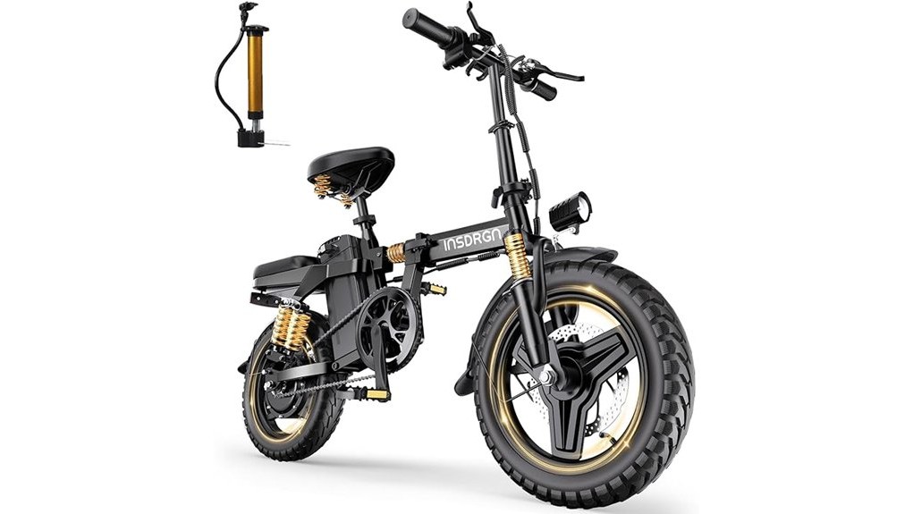 compact 14 folding e bike