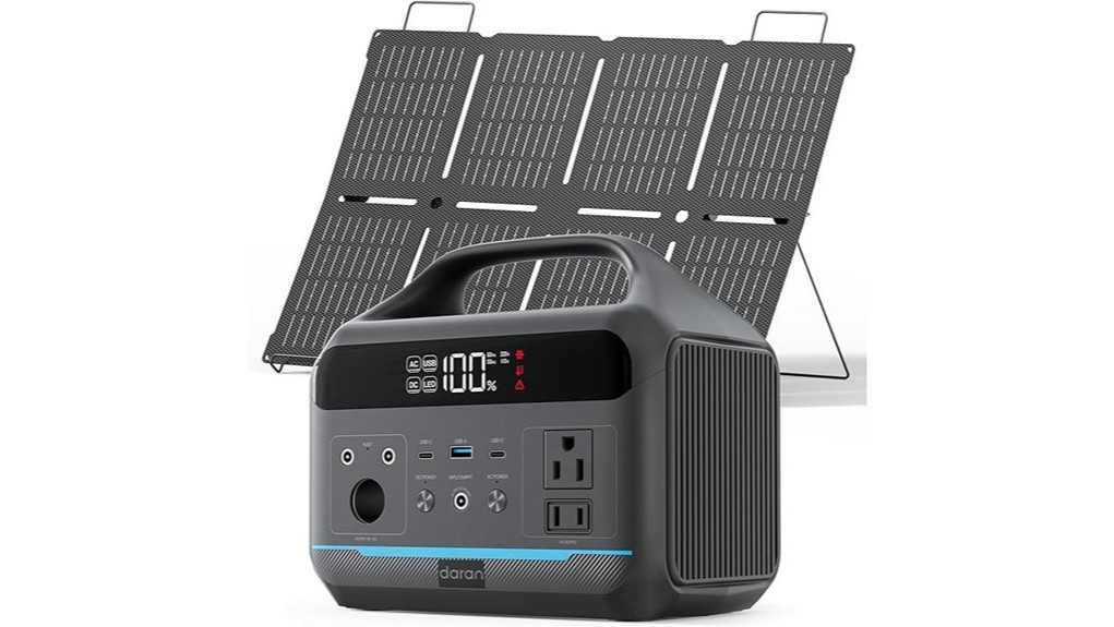 compact 600w portable powerstation