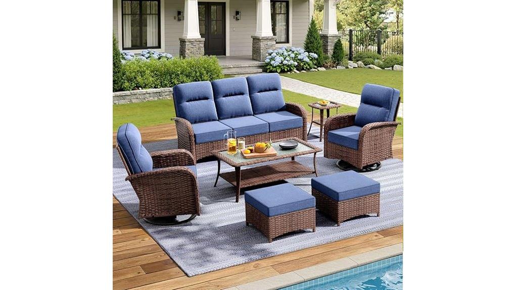 compact durable outdoor seating