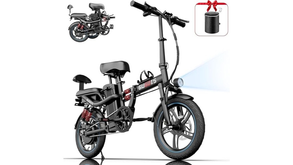 compact electric commuter bike