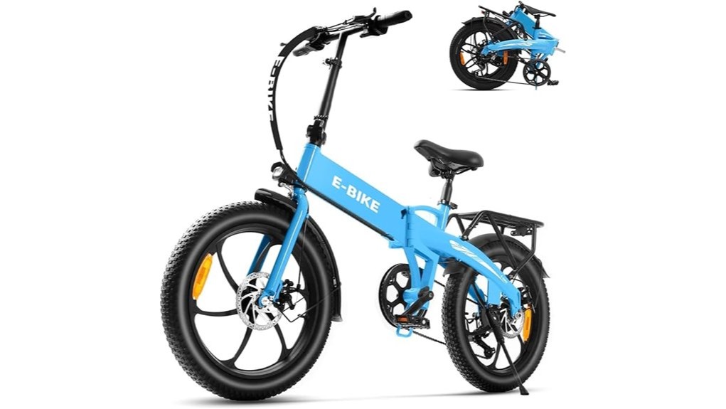 compact foldable adult e bike