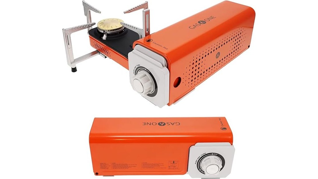 compact foldable butane stove