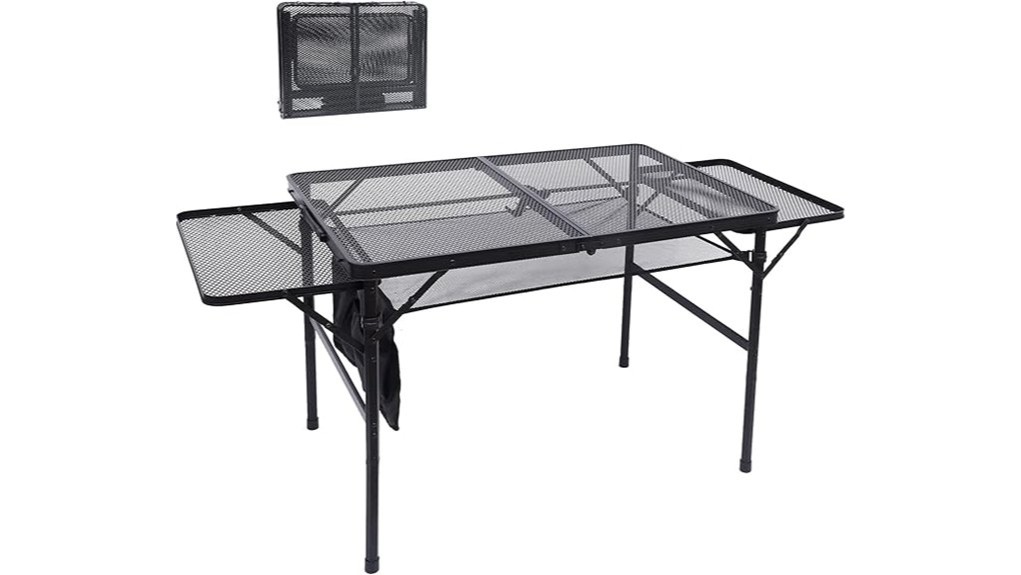 compact foldable outdoor grill table compact foldable outdoor grill table