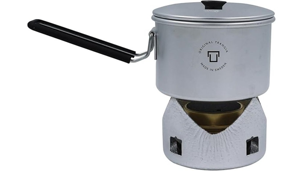 compact lightweight alcohol stove system