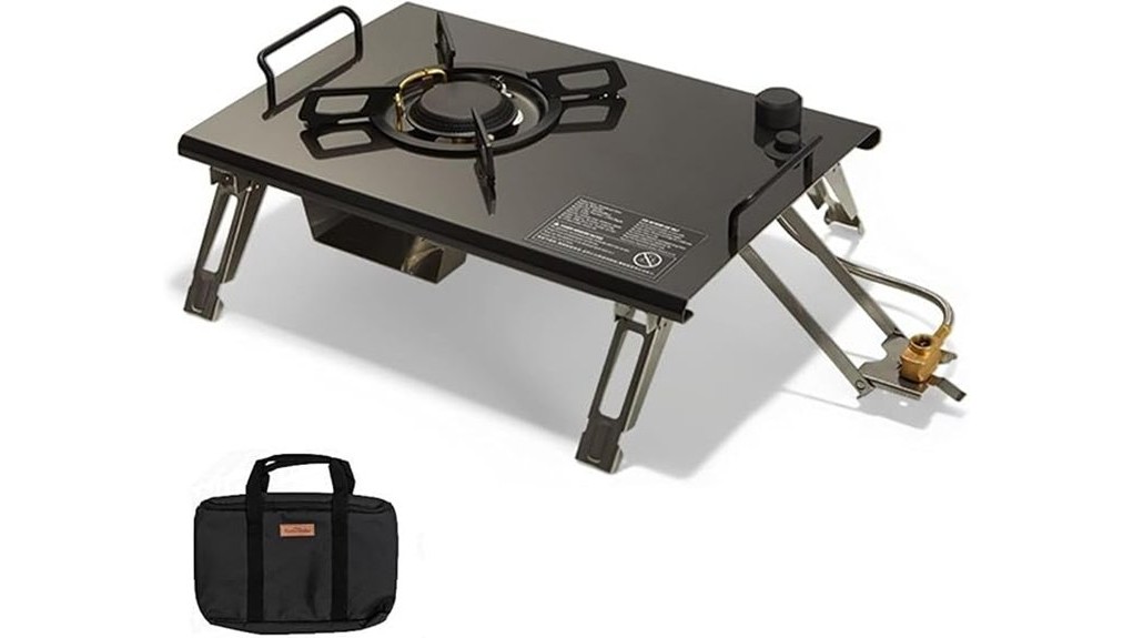 compact outdoor gas cooktop