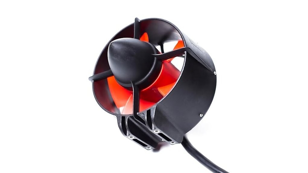compact powerful reversible underwater thruster
