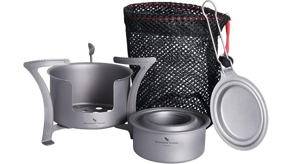 compact titanium alcohol stove review