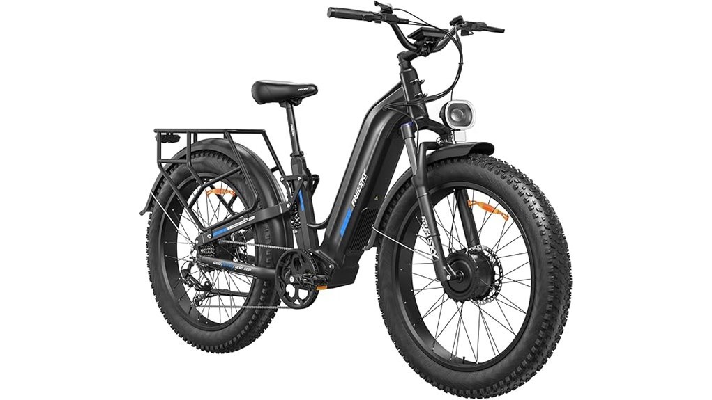 dual motor electric mountain bike