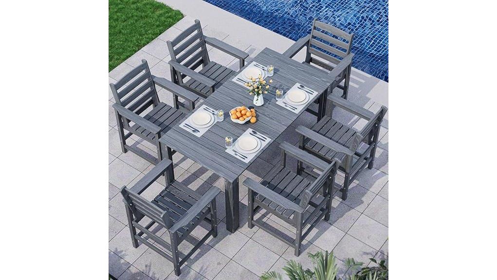 durable weather resistant patio dining