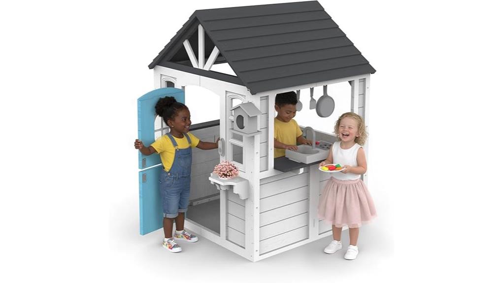 durable wooden kids playset