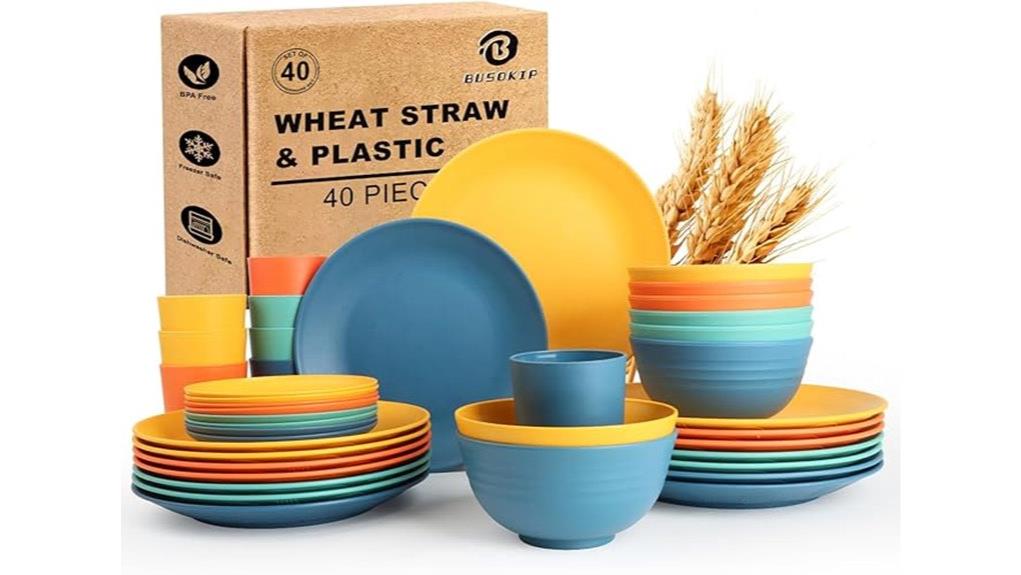 eco friendly durable dinnerware set eco friendly durable dinnerware set