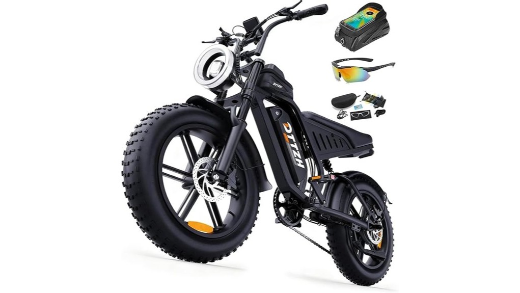 electric folding commuter ebike