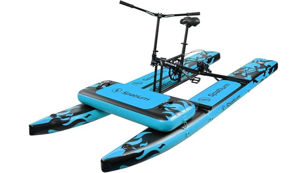 electric folding water bike upgraded