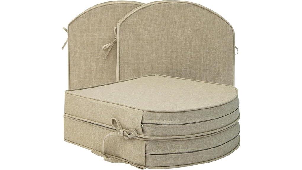 fade resistant water resistant outdoor cushions