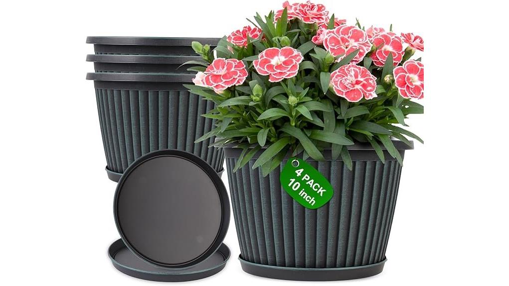 four pack indoor outdoor planters