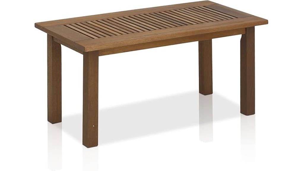 furinno tioman hardwood coffee table furinno tioman hardwood coffee table