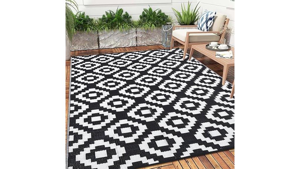 garveelife 5x8ft waterproof rug