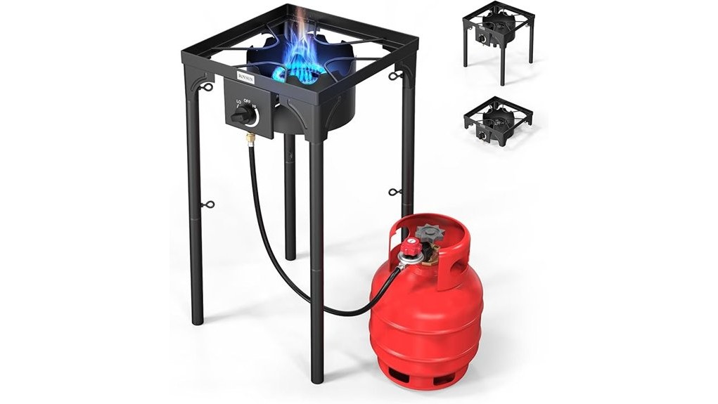 high output portable gas stove