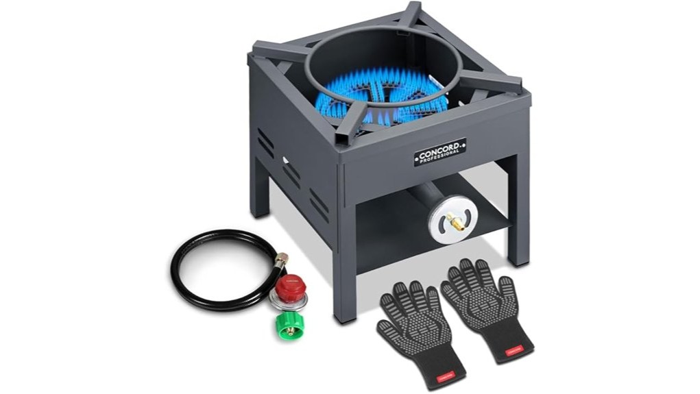 high powered single burner wok