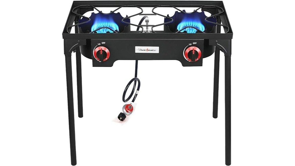 high pressure propane camping grill