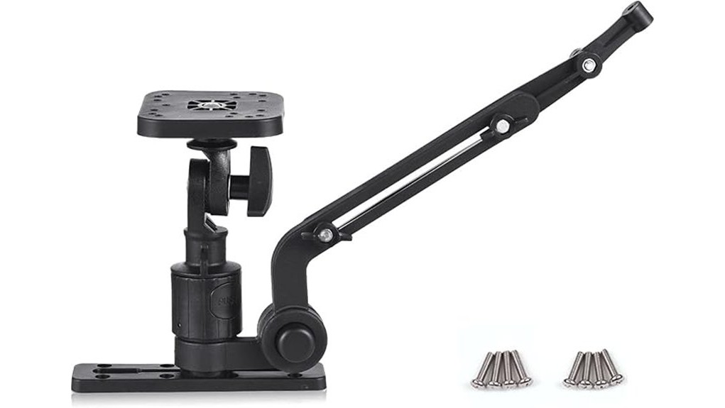 kayak fish finder mounting plate