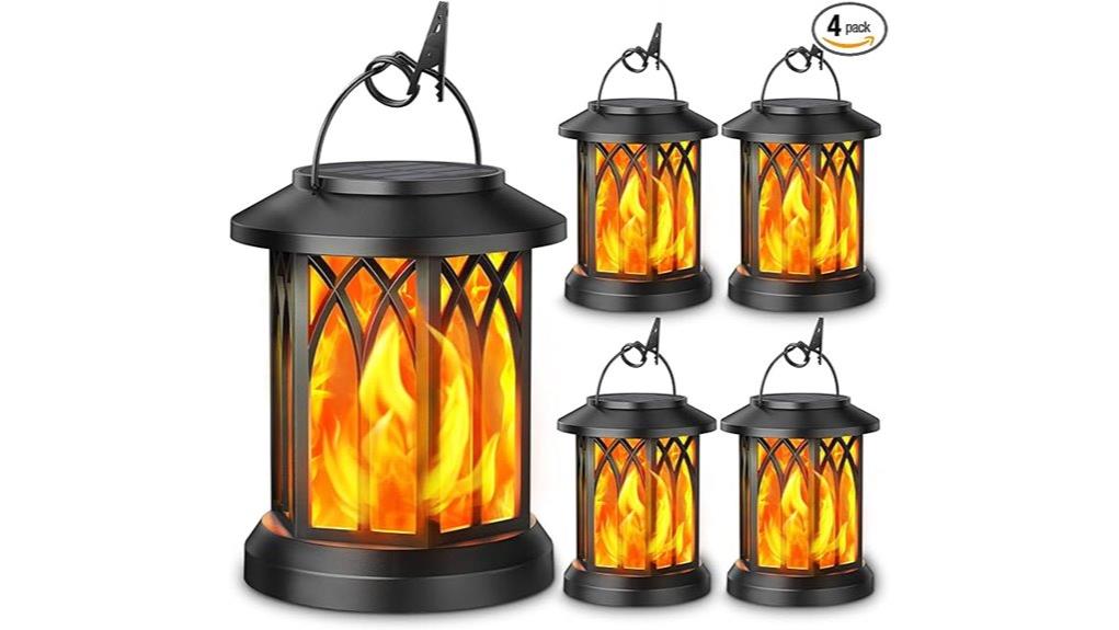 kooper four pack solar lanterns